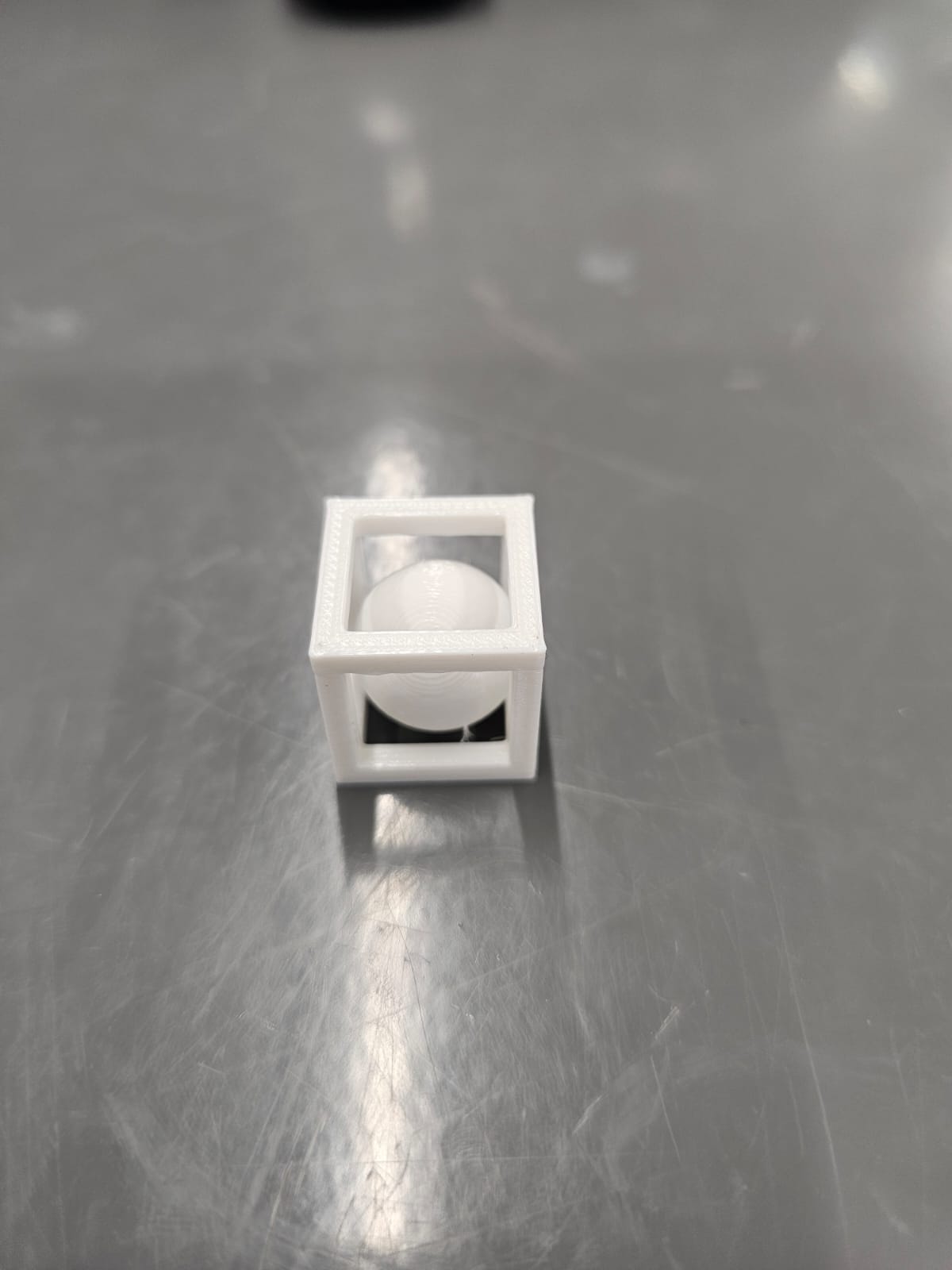 Figura 3D con soportes