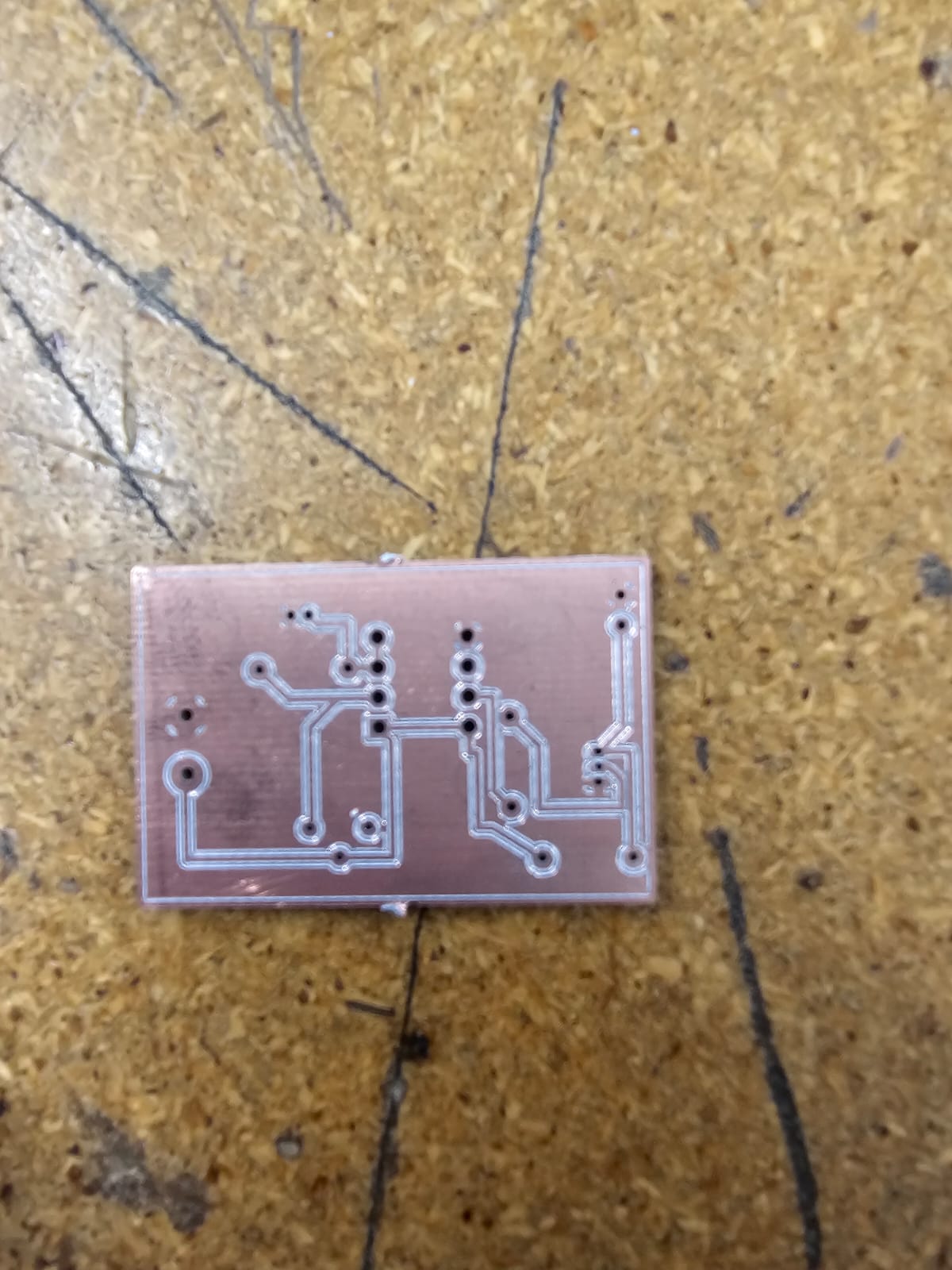 Placa de circuito terminada